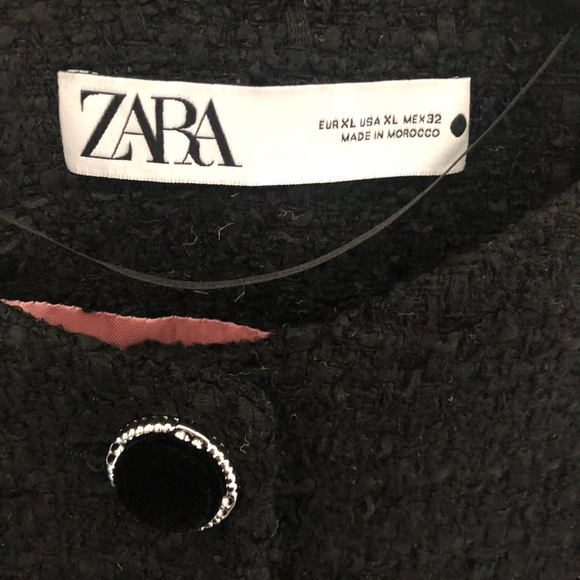 Zara Textured Button Bomber - Picture 15 of 15